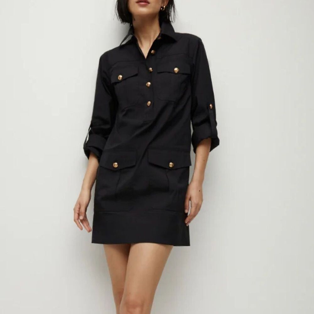 Veronica Beard Saude Cargo Mini Dress